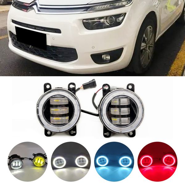 car angel eye fog light assembly led lamp daytime running light drl h11 for citroen c4 picasso grand 2006-2020
car angel eye fog light assembly led lamp daytime running light drl h11 for citroen c4 picasso grand 2006-2020
