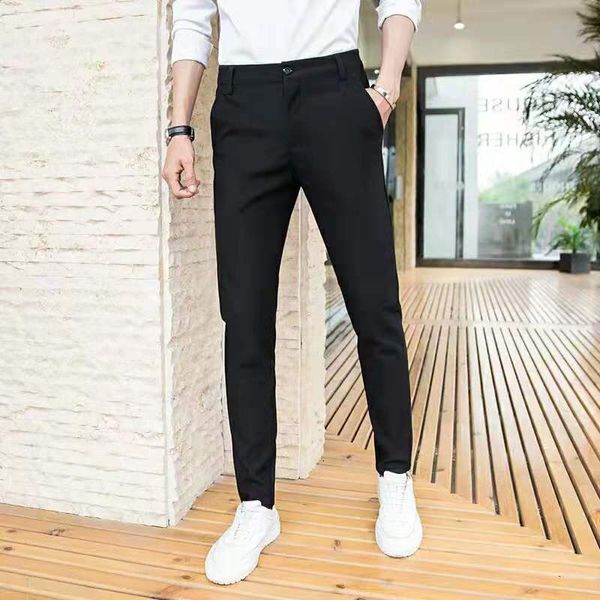mens pants black suit trousers for men stretch slim fit cropped gray skinny smart casual male dress 221118
mens pants black suit trousers for men stretch slim fit cropped gray skinny smart casual male dress 221118