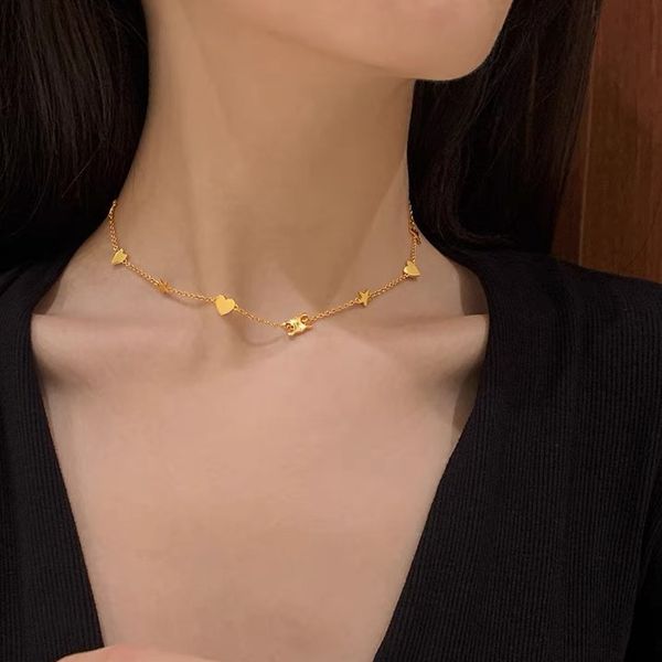 celi arc de triomphe gold heart shaped star necklace female xia luxury small group design european and american advanced collar chain, Black
celi arc de triomphe gold heart shaped star necklace female xia luxury small group design european and american advanced collar chain, Black