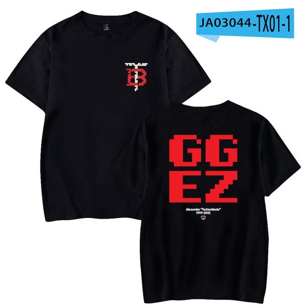 cotton material technoblade merch ggez shirt tee short sleeve fashion clothes, White;black
cotton material technoblade merch ggez shirt tee short sleeve fashion clothes, White;black