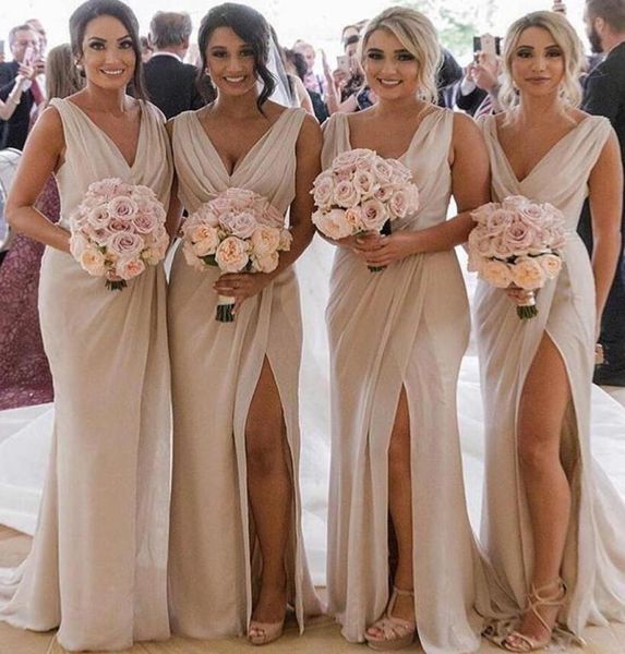 2022 elegant v neck country bridesmaid dresses plus size mermaid high split beach after party look maid of honors wear bm02031325575, White;pink
2022 elegant v neck country bridesmaid dresses plus size mermaid high split beach after party look maid of honors wear bm02031325575, White;pink