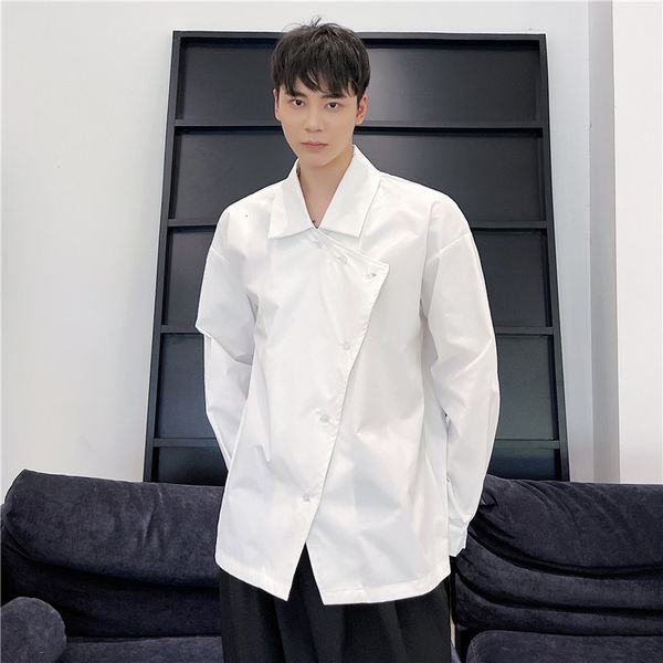 men's casual shirts s6xlthe men's versatile personality shirt long sleeve ironing loose shirt casual solid color youth pointed col, White;black
men's casual shirts s6xlthe men's versatile personality shirt long sleeve ironing loose shirt casual solid color youth pointed col, White;black