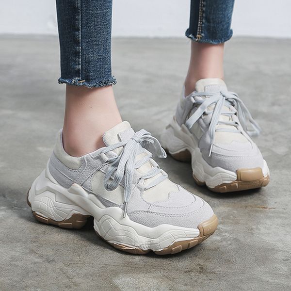 dress shoes spring autumn casual woman lace up round toe vulcanize platform sneakers student 5cm bottom comfortable flats 221118, Black
dress shoes spring autumn casual woman lace up round toe vulcanize platform sneakers student 5cm bottom comfortable flats 221118, Black