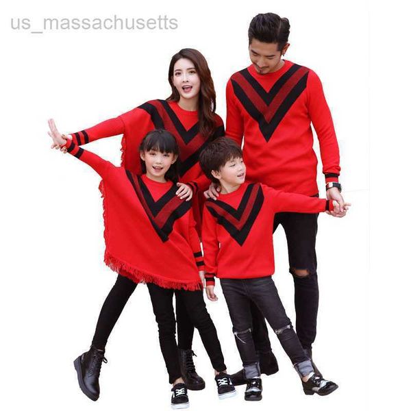 family matching outfits parent child and autumn reversible knitting sweater a family with three mouth bat sleeve mother daughter family dres, Blue
family matching outfits parent child and autumn reversible knitting sweater a family with three mouth bat sleeve mother daughter family dres, Blue