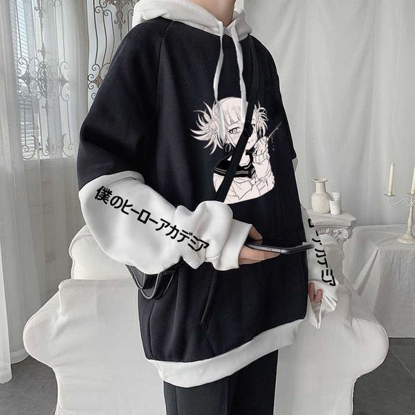 men's hoodies sweatshirts anime my hero academia himiko toga kawaii cartoon printed hoodies harajuku manga streetwear oversized women s, Black
men's hoodies sweatshirts anime my hero academia himiko toga kawaii cartoon printed hoodies harajuku manga streetwear oversized women s, Black
