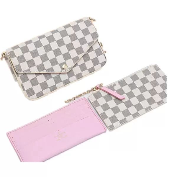 women messenger bag felicie purse handbag shoulder original box a three-piece with serial number date code flower grid checkers m61276
women messenger bag felicie purse handbag shoulder original box a three-piece with serial number date code flower grid checkers m61276