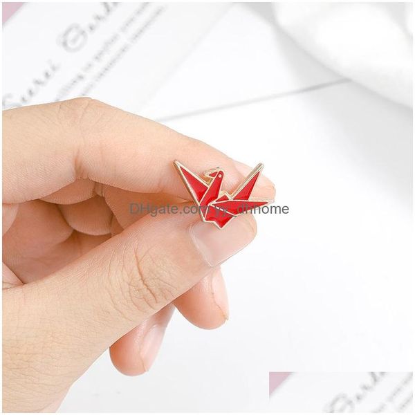 pins brooches gold plated thousand paper cranes brooches for women cartoon cute red white couple enamel paint lapel pins funny badg dhh0g, Gray
pins brooches gold plated thousand paper cranes brooches for women cartoon cute red white couple enamel paint lapel pins funny badg dhh0g, Gray