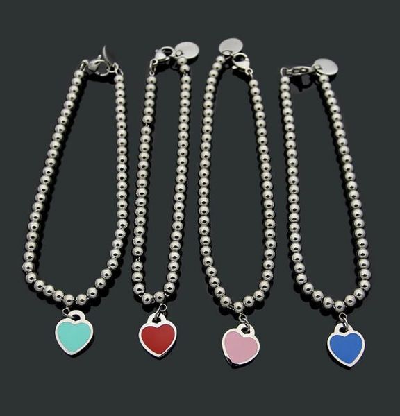 designe drip oil heart beaded strands luxury womens love positive mens bracelet jewelry 925 silver christmas gift woman bracelet f8880799, Black
designe drip oil heart beaded strands luxury womens love positive mens bracelet jewelry 925 silver christmas gift woman bracelet f8880799, Black