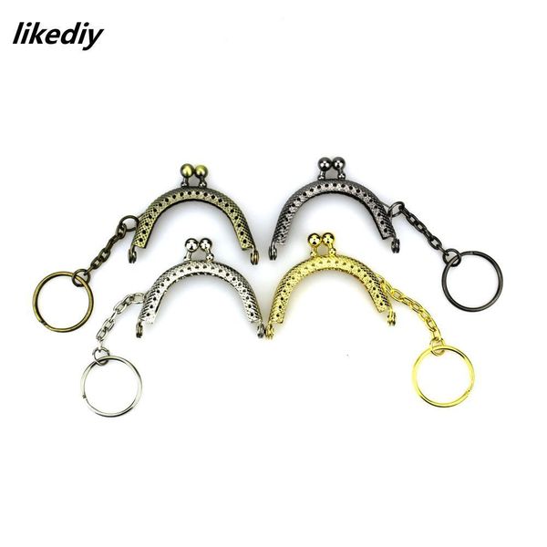 bag parts accessories 20 pcslot 5 cm goldenbronzesilvergun black half round metal purse frame kiss clasp lock with key ring 221118 
bag parts accessories 20 pcslot 5 cm goldenbronzesilvergun black half round metal purse frame kiss clasp lock with key ring 221118