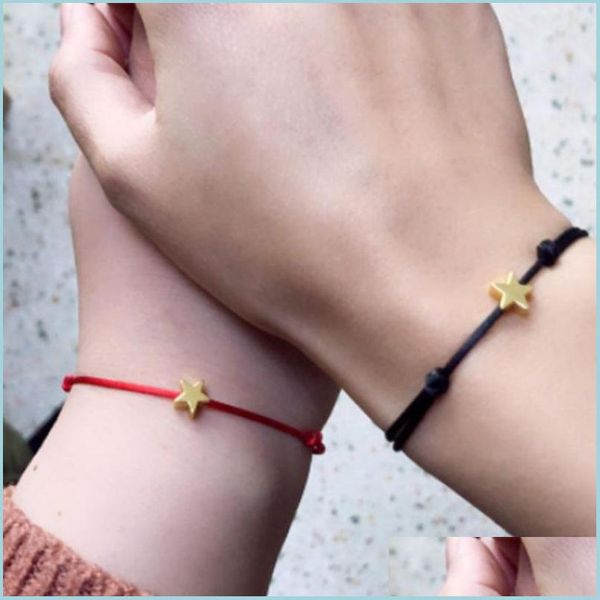 charm bracelets heart fivepointed star charm bracelet for women men lucky wax rope friendship bracelets red string couple jewelry dr dhgyr, Golden;silver
charm bracelets heart fivepointed star charm bracelet for women men lucky wax rope friendship bracelets red string couple jewelry dr dhgyr, Golden;silver