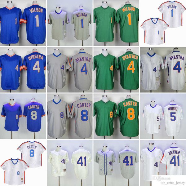 vintage college mitchell and ness baseball 1 mookie wilson jerseys stitched 4 lenny dykstra 8 gary carter 41 tom seaver 5 david wright jerse, Black
vintage college mitchell and ness baseball 1 mookie wilson jerseys stitched 4 lenny dykstra 8 gary carter 41 tom seaver 5 david wright jerse, Black