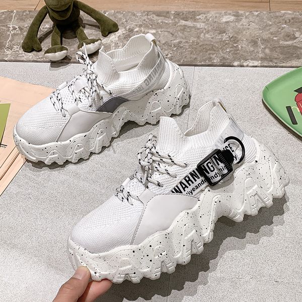 dress shoes chunky sneakers women student thick bottom high heels platform woman lace up mesh breathable casual 221118, Black
dress shoes chunky sneakers women student thick bottom high heels platform woman lace up mesh breathable casual 221118, Black