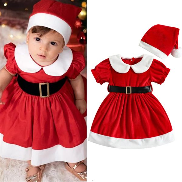 girl s dresses toddler baby girls christmas a line red short sleeve doll collar princess with belt hat xmas outfit 221118, Red;yellow
girl s dresses toddler baby girls christmas a line red short sleeve doll collar princess with belt hat xmas outfit 221118, Red;yellow