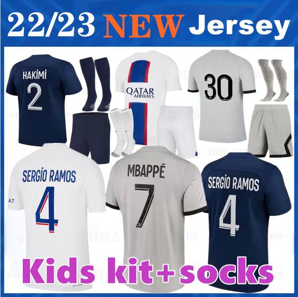 22 23 mbappe soccer jerseys sergio ramos di maria draxler football shirt 2022 2023 marquinhos verratti men kids kit socks maillots, Black;yellow
22 23 mbappe soccer jerseys sergio ramos di maria draxler football shirt 2022 2023 marquinhos verratti men kids kit socks maillots, Black;yellow