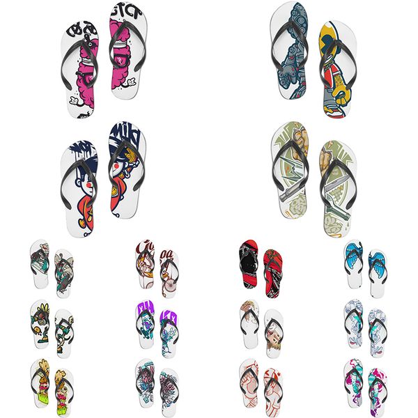 custom shoes slippers flip flop diy pattern support to customization design multicolor white black green fashion comfortable sandals
custom shoes slippers flip flop diy pattern support to customization design multicolor white black green fashion comfortable sandals