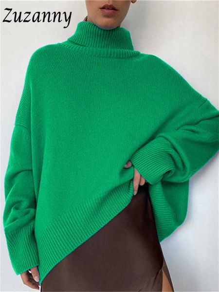 women's sweaters zuzanny turtleneck oversize women pullover sweater 2022 autumn winter long sleeve cutton casual loose green knitted j, White;black
women's sweaters zuzanny turtleneck oversize women pullover sweater 2022 autumn winter long sleeve cutton casual loose green knitted j, White;black