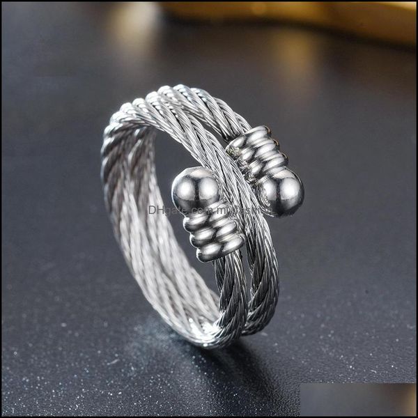 band rings gold stainless steel wire ring band open adjustable rings knuckle men womans fashion fine jewelry gift drop delivery dhiog, Silver
band rings gold stainless steel wire ring band open adjustable rings knuckle men womans fashion fine jewelry gift drop delivery dhiog, Silver