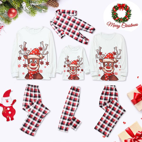 family matching outfits christmas pajamas set deer kid baby dog xmas pyjamas clothes 221118, Blue
family matching outfits christmas pajamas set deer kid baby dog xmas pyjamas clothes 221118, Blue