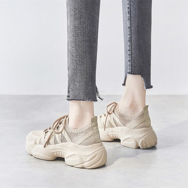 dress shoes mesh breathable platform woman chunky sneakers women female 's sports plus size 221118, Black
dress shoes mesh breathable platform woman chunky sneakers women female 's sports plus size 221118, Black