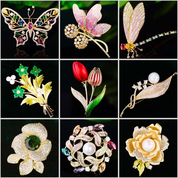 pins brooches luxury zirconia brooches for women fashion butterfly flower pin and brooch clothing accessories insect broches christmas gifts, Gray
pins brooches luxury zirconia brooches for women fashion butterfly flower pin and brooch clothing accessories insect broches christmas gifts, Gray
