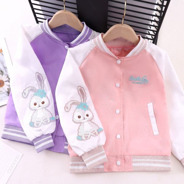 Children's clothing girls' baseball uniform soft cute cute baseball uniform foreign spring and autumn coat cartoon comfortable baseball uniform jacket
Children's clothing girls' baseball uniform soft cute cute baseball uniform foreign spring and autumn coat cartoon comfortable baseball uniform jacket