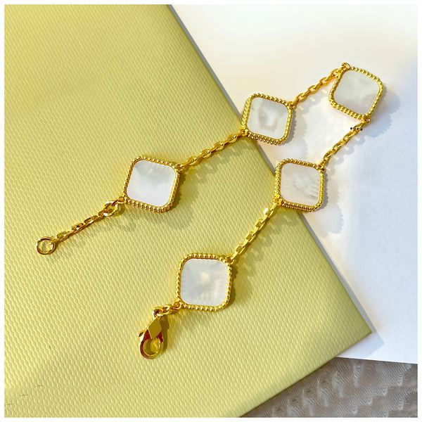 clover bracelets clovers bracelet chain bangle for woman links friend ship braclets armband damen gold bangles chains shamrock braclet pulse, Black
clover bracelets clovers bracelet chain bangle for woman links friend ship braclets armband damen gold bangles chains shamrock braclet pulse, Black
