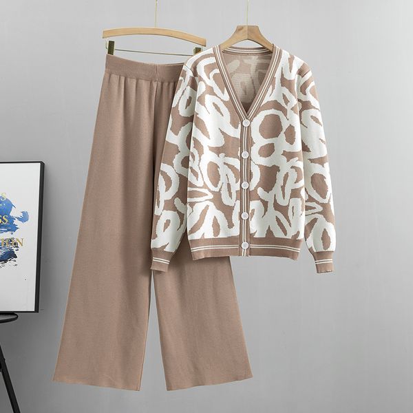 women s two piece pants 2 set fashion long sleeve sweater cardigan knitted suit leisure sweat autumn winter knit 221119, White
women s two piece pants 2 set fashion long sleeve sweater cardigan knitted suit leisure sweat autumn winter knit 221119, White