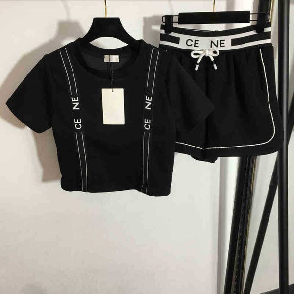 womens two piece pants designer two piece set tracksuit letter ribbon panel t-shirt drawstring elastic waist casual shorts suit luxury casua, White
womens two piece pants designer two piece set tracksuit letter ribbon panel t-shirt drawstring elastic waist casual shorts suit luxury casua, White