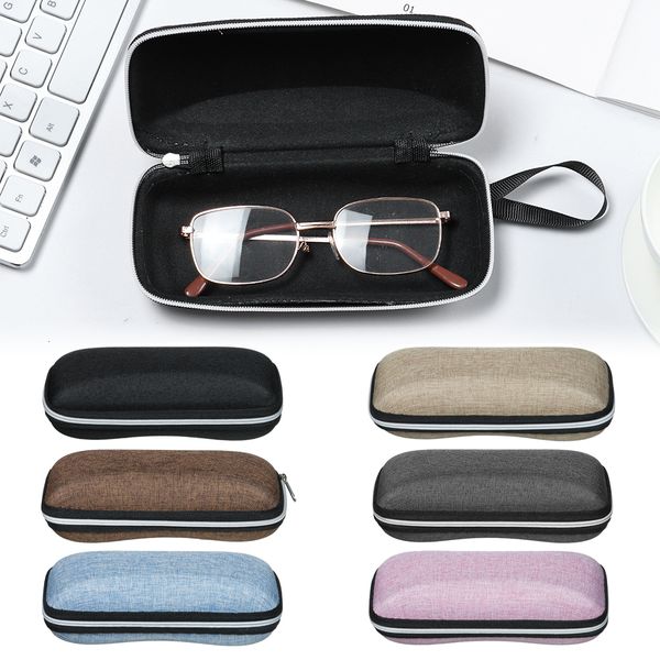sunglasses cases 1 pcs zipper closure hard box eyewear case simple style portable eva reading glasses protective travel 221119
sunglasses cases 1 pcs zipper closure hard box eyewear case simple style portable eva reading glasses protective travel 221119
