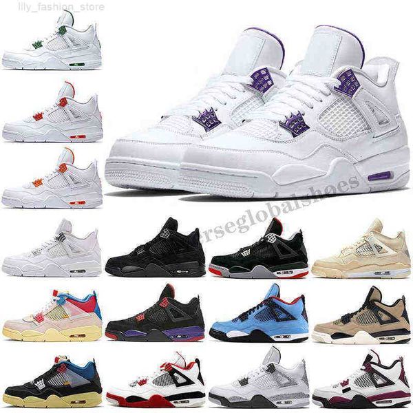 2021 metallic purple 4 4s outdoor shoes white sail pure money green orange red bred black cat union men women sports sneakers
2021 metallic purple 4 4s outdoor shoes white sail pure money green orange red bred black cat union men women sports sneakers