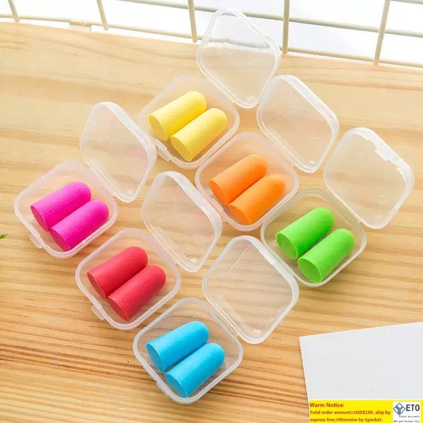 bullet shape foam sponge earplug ear plug keeper protector travel sleep noise reduce
bullet shape foam sponge earplug ear plug keeper protector travel sleep noise reduce