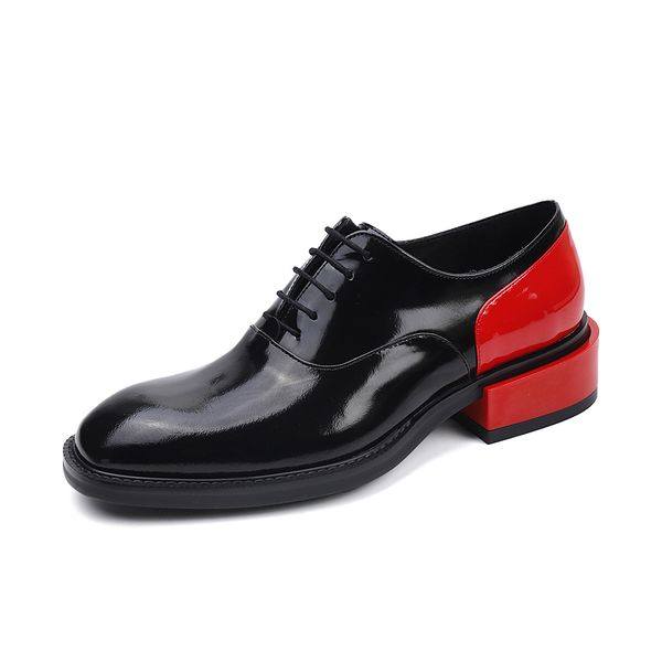 2022 handmade mens shoes genuine leather mixcolor british style mens derby shoes wedding oxfords, Black
2022 handmade mens shoes genuine leather mixcolor british style mens derby shoes wedding oxfords, Black