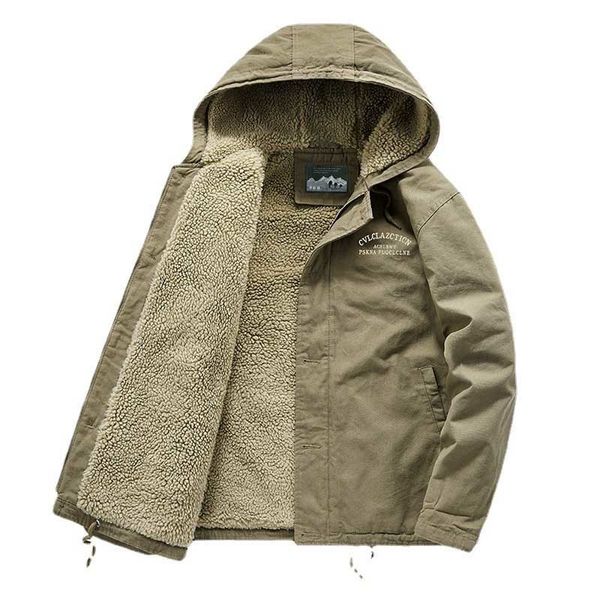 men's down parkas mcikkny mens cargo winter jackets fleece lined wool thermal outwear coats thick windbreak clothing for male 221119, Black
men's down parkas mcikkny mens cargo winter jackets fleece lined wool thermal outwear coats thick windbreak clothing for male 221119, Black