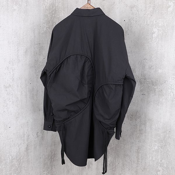 men's casual shirts s6xloriginal of men's long shirt with black shoulders version of cool black long shirt threedimensional rope d, White;black
men's casual shirts s6xloriginal of men's long shirt with black shoulders version of cool black long shirt threedimensional rope d, White;black