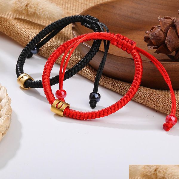 charm bracelets handmade rope braided bracelet red black tibetan buddhist love lucky mexican friendship letter charm bracelets for w dhin5, Golden;silver
charm bracelets handmade rope braided bracelet red black tibetan buddhist love lucky mexican friendship letter charm bracelets for w dhin5, Golden;silver
