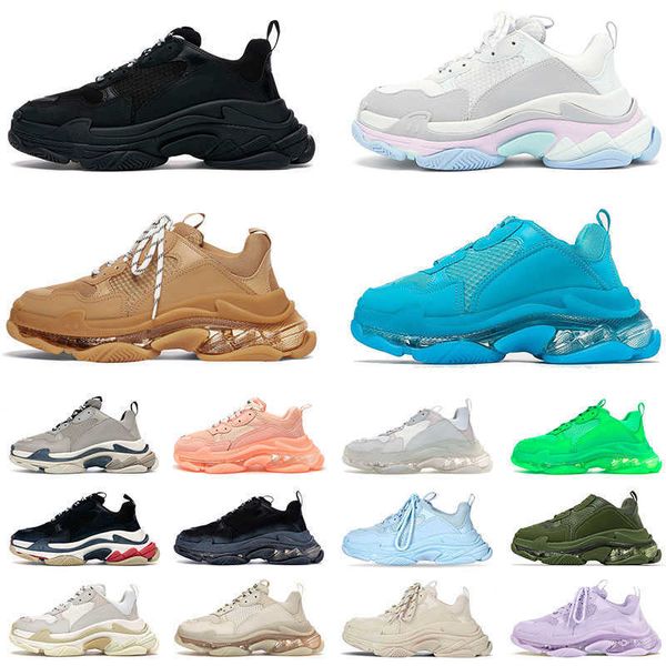 triple s casual designer shoes mens womens clear sole neon green blue purple black ivory beige white pink sports sneakers trainers size
triple s casual designer shoes mens womens clear sole neon green blue purple black ivory beige white pink sports sneakers trainers size