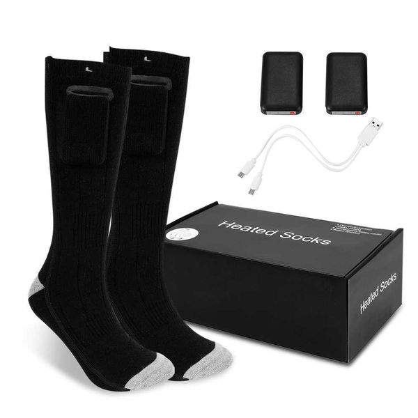 new electric heated socks skiing heated socks for men women winter warming cycling hiking snowboard socks rechargeable battery
new electric heated socks skiing heated socks for men women winter warming cycling hiking snowboard socks rechargeable battery