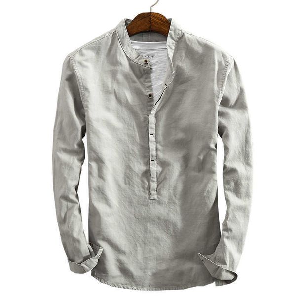 men's casual shirts helisopus winter new men's cotton linen shirt japanese retro stand collar solid pullover harajuku male shirt p, White;black
men's casual shirts helisopus winter new men's cotton linen shirt japanese retro stand collar solid pullover harajuku male shirt p, White;black