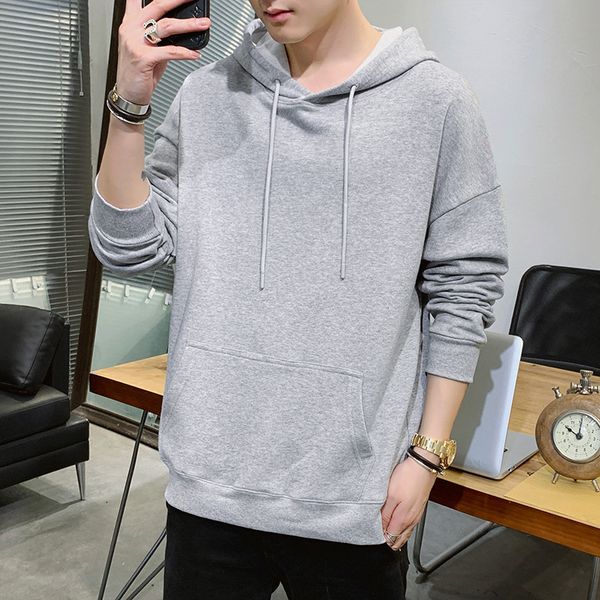 men's hoodies sweatshirts hooded sweater men's solid color loose couple hong kong style hoodie trend coat spring and autumn sweate, Black
men's hoodies sweatshirts hooded sweater men's solid color loose couple hong kong style hoodie trend coat spring and autumn sweate, Black