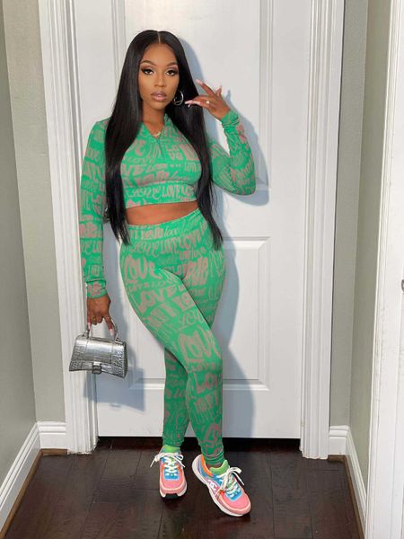 women's two piece pants casual autumn letter print traclsuit women zipper v neck long sleeve crop leggings skinny two piece set outfits, White
women's two piece pants casual autumn letter print traclsuit women zipper v neck long sleeve crop leggings skinny two piece set outfits, White