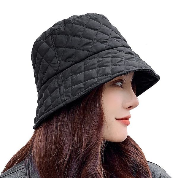 wide brim hats bucket sparsil women autumn winter foldable solid lattice silk wadding caps keep warm prevent cold basin fisherman hat 221119, Blue;gray
wide brim hats bucket sparsil women autumn winter foldable solid lattice silk wadding caps keep warm prevent cold basin fisherman hat 221119, Blue;gray