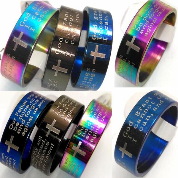 bulk lots 100pcs mix lords prayer rings and serenity prayer prayer rings jesus cross band wedding rings whole xmas fashion jew4007010, Silver
bulk lots 100pcs mix lords prayer rings and serenity prayer prayer rings jesus cross band wedding rings whole xmas fashion jew4007010, Silver