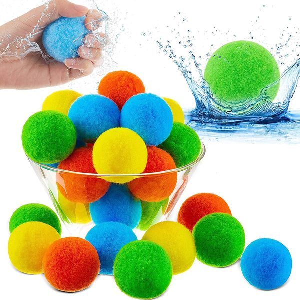 bath toys 10pcs water balls reusable novelty and fun beach absorbent cotton soaker bomb partys favors 221118
bath toys 10pcs water balls reusable novelty and fun beach absorbent cotton soaker bomb partys favors 221118
