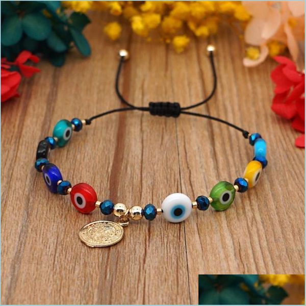 beaded turkish evil blue eye bracelets beaded strands handmade bohemia pseras lucky jewelry greek bracelet for women drop delivery dhgls, Black
beaded turkish evil blue eye bracelets beaded strands handmade bohemia pseras lucky jewelry greek bracelet for women drop delivery dhgls, Black