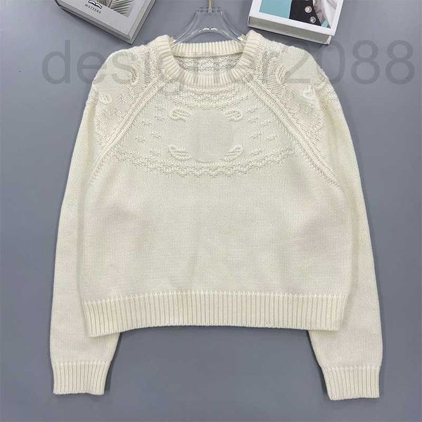 women's sweaters designer ce home knitting round neck beige long sleeved white deer sweater of the same style loose lazy sweet cashmere, White;black
women's sweaters designer ce home knitting round neck beige long sleeved white deer sweater of the same style loose lazy sweet cashmere, White;black