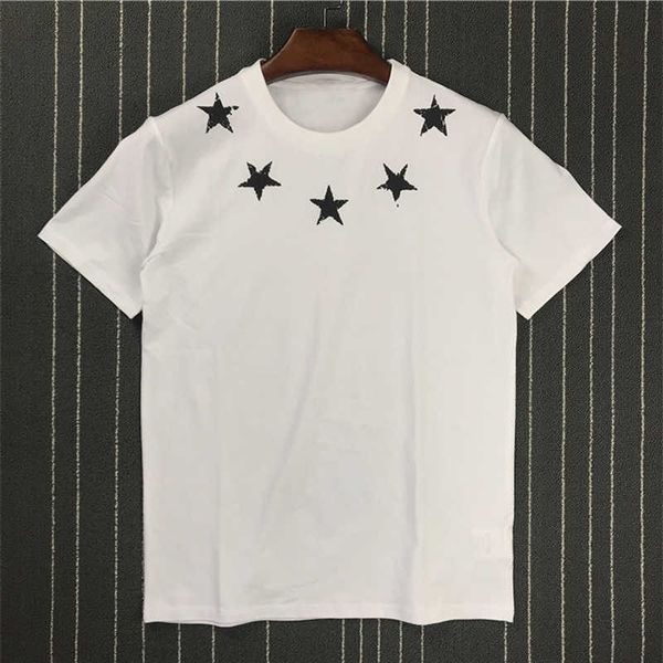 men's t-shirts fashion cotton short sleeve t-shirts star print men women lovers couple style round ne t-shirt boyfriend gift g221118, White;black
men's t-shirts fashion cotton short sleeve t-shirts star print men women lovers couple style round ne t-shirt boyfriend gift g221118, White;black