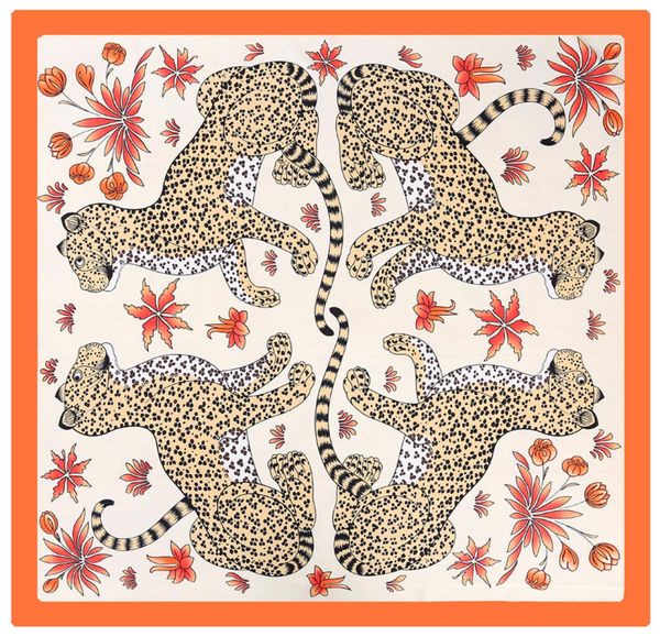 pobing 100 silk scarf women square scarves wraps four leopard print neckerchief female foulard stain silk hijab large bufandas 201629381, Blue;gray
pobing 100 silk scarf women square scarves wraps four leopard print neckerchief female foulard stain silk hijab large bufandas 201629381, Blue;gray