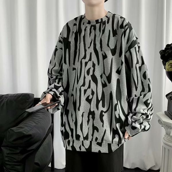 men's hoodies sweatshirts student longsleeved sweater men and women loose street trend hiphop sweater american retro high street sweate, Black
men's hoodies sweatshirts student longsleeved sweater men and women loose street trend hiphop sweater american retro high street sweate, Black