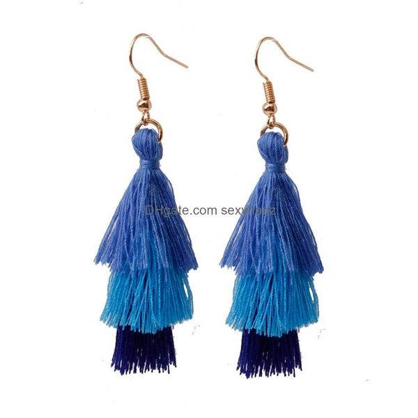 dangle chandelier summer bohemian style ethnic tassel earrings for women chandelier earring handmade wool gradient personality mti dheou, Silver
dangle chandelier summer bohemian style ethnic tassel earrings for women chandelier earring handmade wool gradient personality mti dheou, Silver