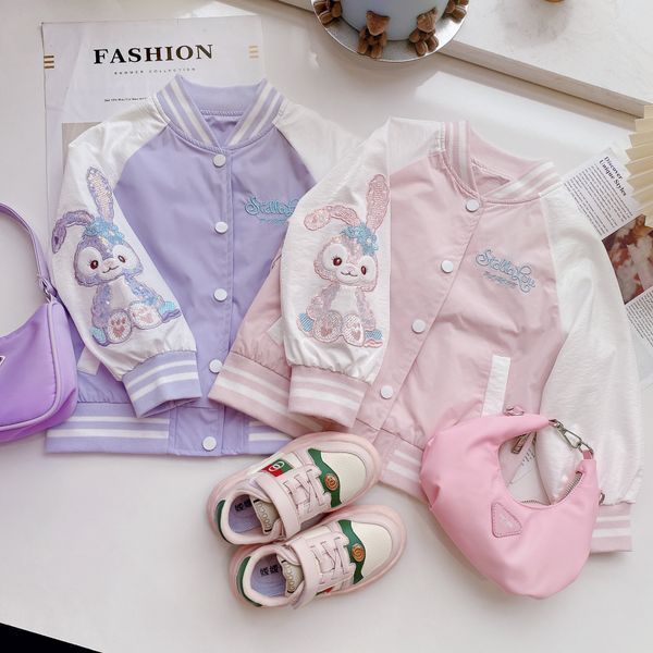 others apparel girls' 2022 spring new style children's ear folding rabbit star delu jacket baseball jacket autumn coat princess, Black;white
others apparel girls' 2022 spring new style children's ear folding rabbit star delu jacket baseball jacket autumn coat princess, Black;white